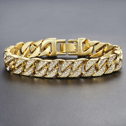 Miami Gold Chain Bracelet